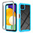 Custodia Silicone Trasparente Laterale 360 Gradi Cover ZJ3 per Samsung Galaxy F42 5G