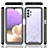 Custodia Silicone Trasparente Laterale 360 Gradi Cover ZJ3 per Samsung Galaxy M32 5G