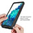 Custodia Silicone Trasparente Laterale 360 Gradi Cover ZJ3 per Samsung Galaxy S20 FE 5G