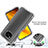 Custodia Silicone Trasparente Laterale 360 Gradi Cover ZJ3 per Xiaomi Poco X3 NFC