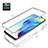 Custodia Silicone Trasparente Laterale 360 Gradi Cover ZJ3 per Xiaomi Redmi K30S 5G