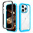 Custodia Silicone Trasparente Laterale 360 Gradi Cover ZJ4 per Apple iPhone 14 Pro