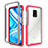 Custodia Silicone Trasparente Laterale 360 Gradi Cover ZJ4 per Xiaomi Poco M2 Pro Rosa Caldo