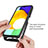 Custodia Silicone Trasparente Laterale 360 Gradi Cover ZJ5 per Samsung Galaxy A02s