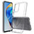 Custodia Silicone Trasparente Laterale 360 Gradi Cover ZJ5 per Xiaomi Mi 10T Pro 5G