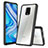 Custodia Silicone Trasparente Laterale 360 Gradi Cover ZJ5 per Xiaomi Poco M2 Pro Nero