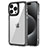 Custodia Silicone Trasparente Laterale Cover AC1 per Apple iPhone 13 Pro Nero