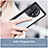 Custodia Silicone Trasparente Laterale Cover J01S per OnePlus Ace 2 5G