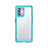 Custodia Silicone Trasparente Laterale Cover J01S per Oppo K9 Pro 5G