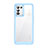 Custodia Silicone Trasparente Laterale Cover J01S per Oppo K9S 5G Blu