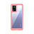 Custodia Silicone Trasparente Laterale Cover J01S per Oppo K9X 5G Rosso