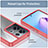 Custodia Silicone Trasparente Laterale Cover J01S per Oppo Reno8 Pro+ Plus 5G