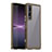 Custodia Silicone Trasparente Laterale Cover J01S per Sony Xperia 1 V