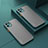 Custodia Silicone Trasparente Laterale Cover M01 per Xiaomi Mi 11 5G Verde