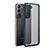 Custodia Silicone Trasparente Laterale Cover M02 per Samsung Galaxy S21 5G Blu