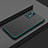 Custodia Silicone Trasparente Laterale Cover M02 per Xiaomi Mi 12X 5G Verde