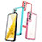 Custodia Silicone Trasparente Laterale Cover M03 per Samsung Galaxy S21 5G