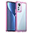 Custodia Silicone Trasparente Laterale Cover M06 per Xiaomi Mi 12 Lite 5G Rosa Caldo