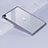 Custodia Silicone Trasparente Laterale Cover per Apple iPad 10.2 (2020)