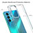 Custodia Silicone Trasparente Laterale Cover per Motorola Moto Edge 20 5G