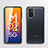 Custodia Silicone Trasparente Laterale Cover per Samsung Galaxy M52 5G