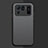 Custodia Silicone Trasparente Laterale Cover per Xiaomi Mi 11 Ultra 5G Nero