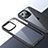 Custodia Silicone Trasparente Laterale Cover QC2 per Apple iPhone 13 Pro Max