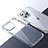 Custodia Silicone Trasparente Laterale Cover QC2 per Apple iPhone 13 Pro Max Chiaro