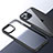 Custodia Silicone Trasparente Laterale Cover QC2 per Apple iPhone 14 Plus
