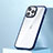 Custodia Silicone Trasparente Laterale Cover QC3 per Apple iPhone 13 Pro