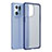 Custodia Silicone Trasparente Laterale Cover W01L per Oppo Find X5 Pro 5G