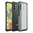 Custodia Silicone Trasparente Laterale Cover WL1 per Samsung Galaxy A32 4G Verde