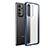 Custodia Silicone Trasparente Laterale Cover WL1 per Samsung Galaxy A33 5G Blu