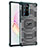 Custodia Silicone Trasparente Laterale Cover WL1 per Samsung Galaxy Note 20 Ultra 5G