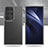 Custodia Silicone Trasparente Laterale Cover WL1 per Samsung Galaxy S22 Ultra 5G Chiaro