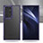Custodia Silicone Trasparente Laterale Cover WL1 per Samsung Galaxy S22 Ultra 5G Viola