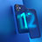 Custodia Silicone Trasparente Laterale Cover WT1 per Apple iPhone 12