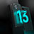 Custodia Silicone Trasparente Laterale Cover WT1 per Apple iPhone 13