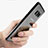 Custodia Silicone Trasparente Laterale per Samsung Galaxy S8 Plus Nero