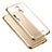 Oro Custodia Silicone Trasparente Laterale per Xiaomi Redmi Note 3 MediaTek Oro