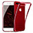 Custodia Silicone Trasparente Laterale T01 per Apple iPhone 7 Plus Rosso
