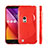 Custodia Silicone Trasparente Morbida S-Line per Asus Zenfone Zoom ZX551ML Rosso