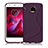 Custodia Silicone Trasparente Morbida S-Line per Motorola Moto Z Play Viola