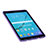 Custodia Silicone Trasparente Morbida X-Line per Samsung Galaxy Tab S2 8.0 SM-T710 SM-T715 Viola