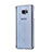 Custodia Silicone Trasparente Opaca Laterale per Samsung Galaxy Note 5 N9200 N920 N920F Argento