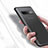 Custodia Silicone Trasparente Opaca Laterale per Samsung Galaxy S10 5G Nero