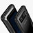 Custodia Silicone Trasparente Opaca Laterale per Samsung Galaxy S8 Plus Nero