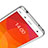 Custodia Silicone Trasparente Opaca Laterale per Xiaomi Mi 4 LTE Argento