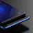 Custodia Silicone Trasparente Opaca Laterale per Xiaomi Mi Mix 2 Blu