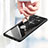Custodia Silicone Trasparente Specchio Laterale 360 Gradi con Magnetico Anello Supporto per Samsung Galaxy S10 Plus